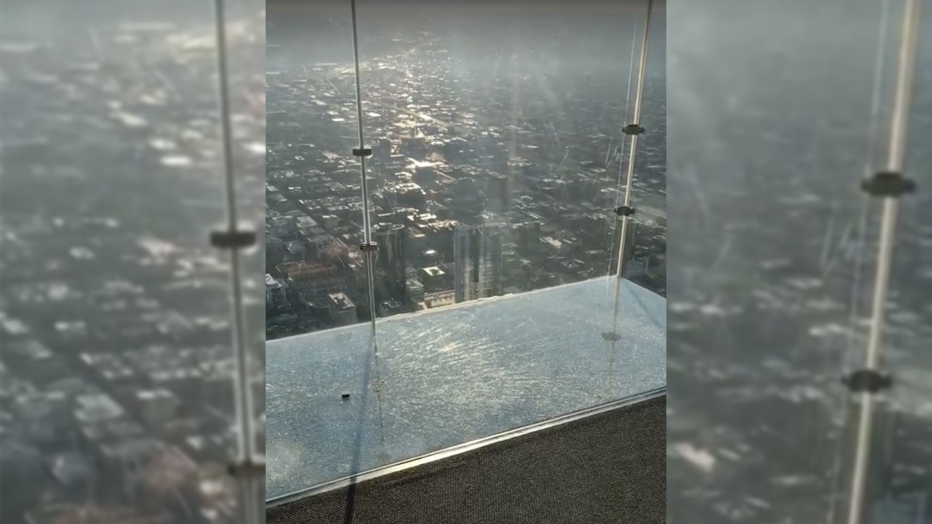 SkyDeck ledge of the Willis Tower